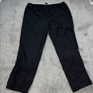 Black Sunice Mens Waterproof coated Golf Rain Cover rainpants pants XXL 2XL